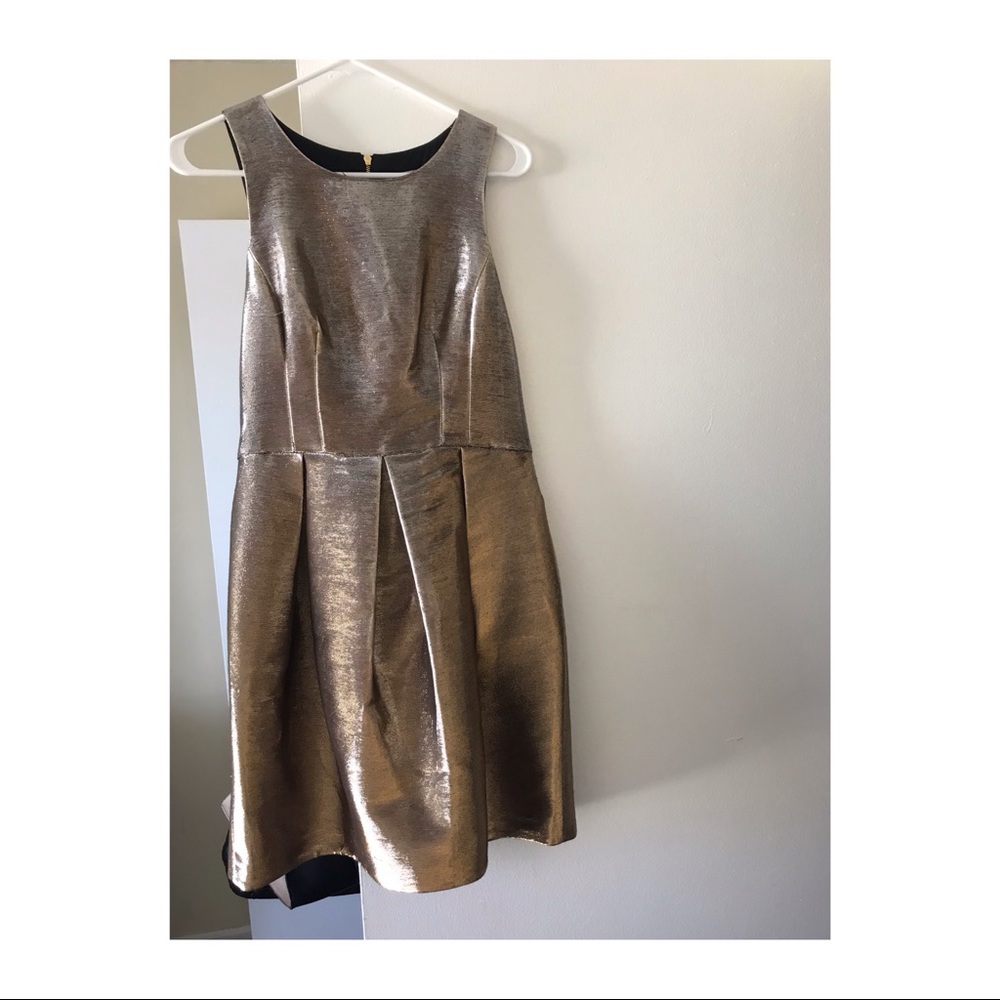 Metallic dress